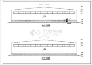 某地兩連跨鋼結構廠房全套建筑結構施工圖探究